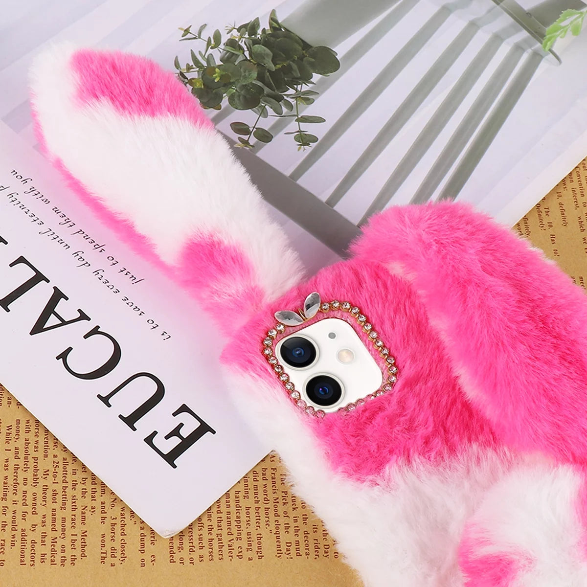 Phone Cases Girl Woman Cellphone Protective Phone Shell Phone Cover for 11 Phone Case the Cow Pink