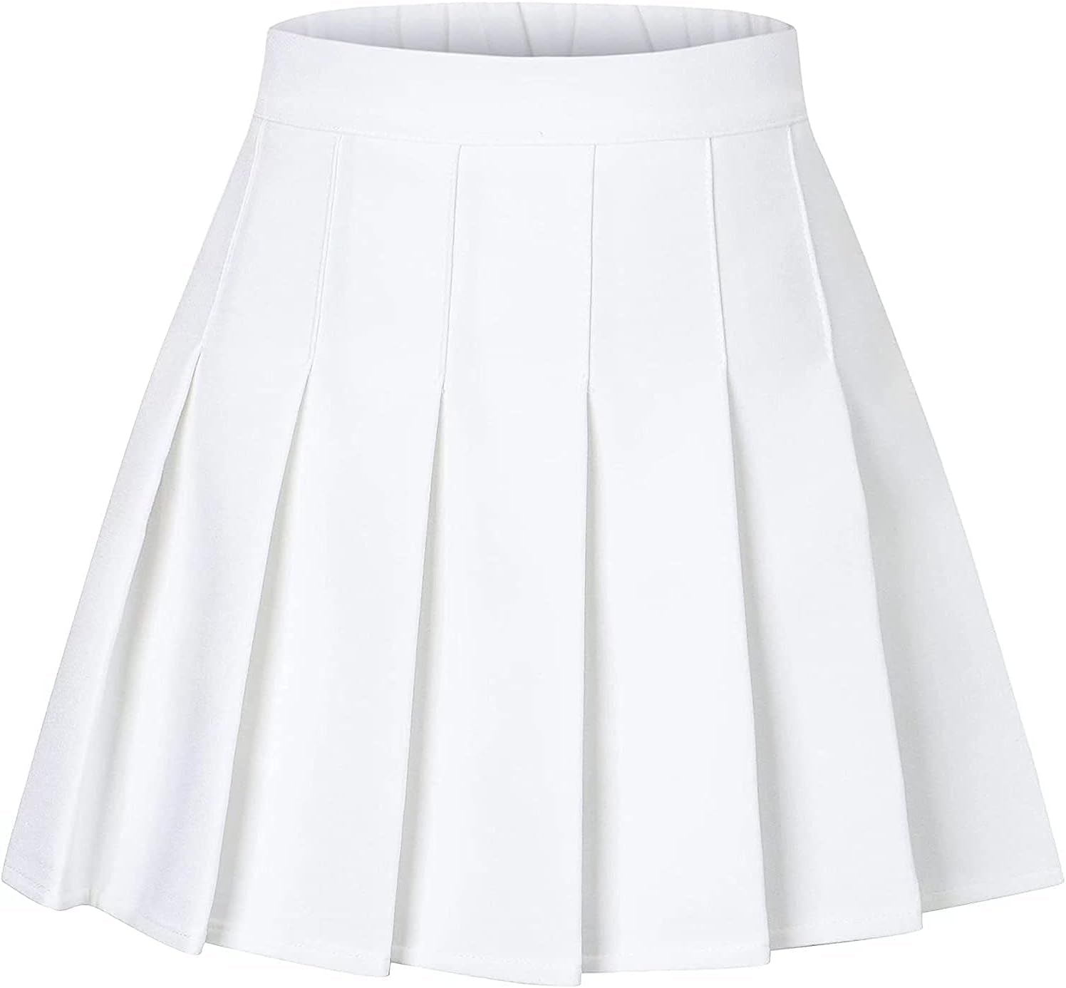 Girls Women Pleated Skirt School Uniform Mini Tennis Skirts